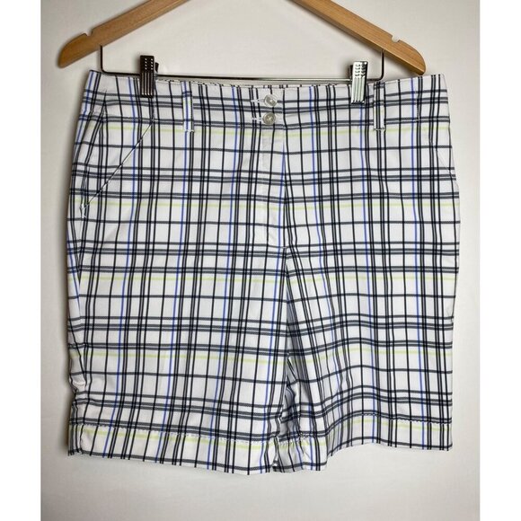 Kate Lord Lightweight Stretch Bermuda Shorts, Size 10 - Picture 1 of 11